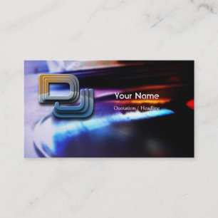 DJ Music Business Card