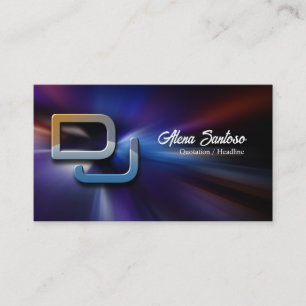 DJ Music Business Card