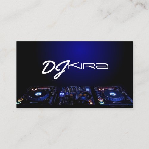 DJ Music Club Business Card