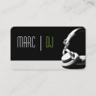 DJ Music Club Entertainment Business Card    