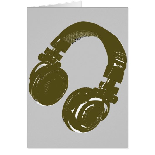 DJ music design Cards (Front)