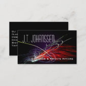 DJ Music Explosion Professional Business Cards (Front/Back)