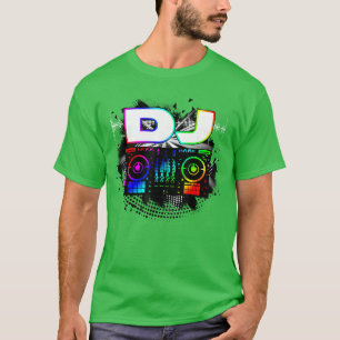 Dj Music Lover Music Player Sound Cool Funny Gift  T-Shirt
