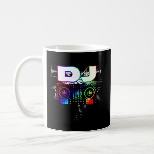 Dj Music Music Player Sound Coffee Mug