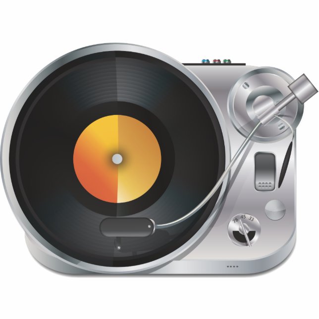 DJ Music Player Cutout (Front)