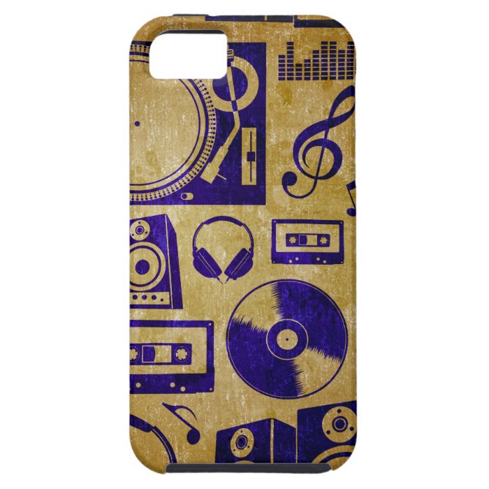 dj music vintage case iphone iPhone 5 cases