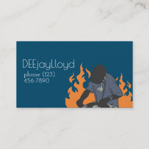 Dj Musician Business Card