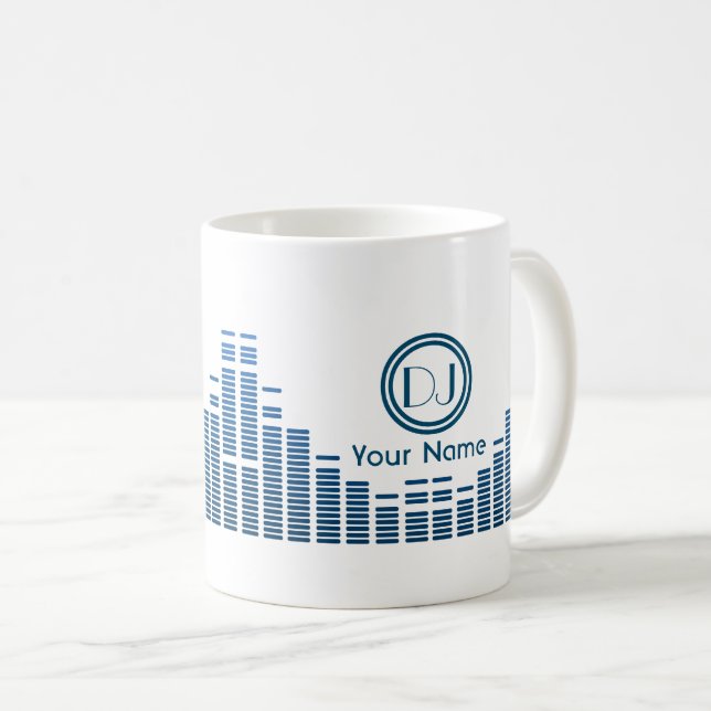 Dj musician mug personalized (Front Right)