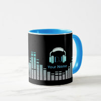 Dj musician mug personalized