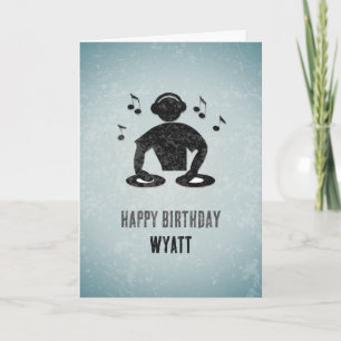 DJ / Musician - Sound Mixing Graphic, Your Name Card