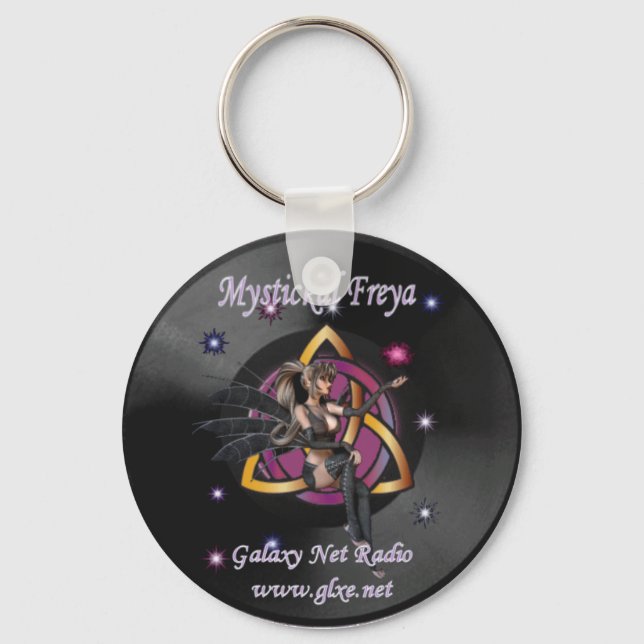 DJ Mystickal Freya Keychain (Front)