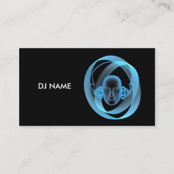 Dj_name Business Card by 3dbacks at Zazzle