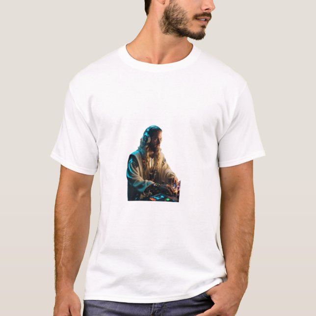 DJ Navigator: Sailing Through Sonic Seas T-Shirt (Front)