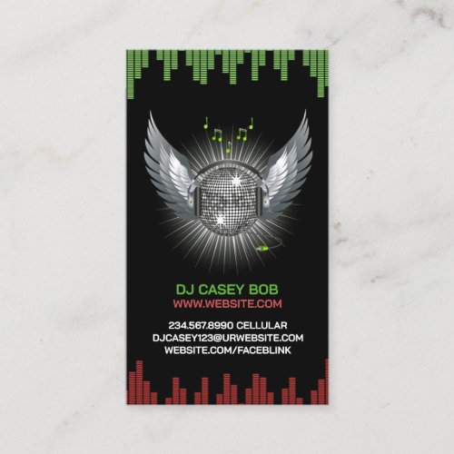 DJ Business Card