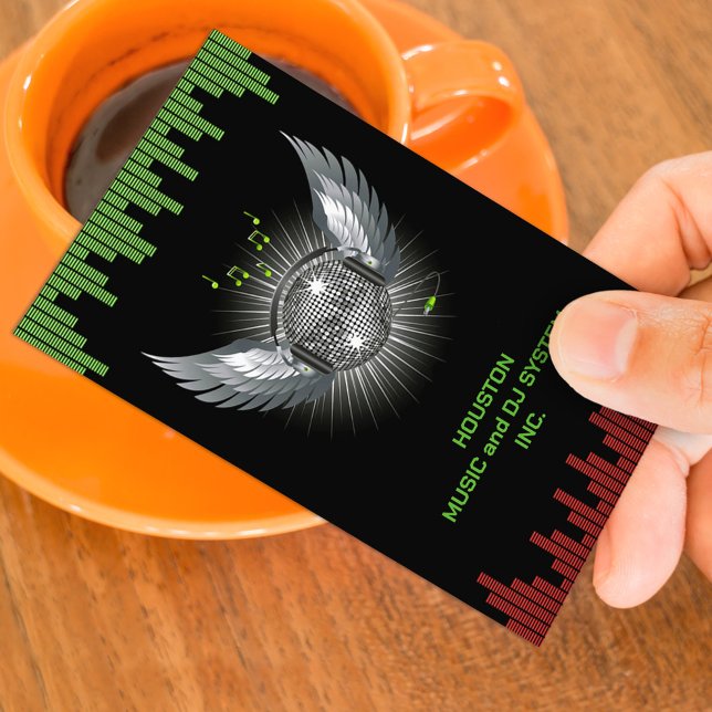 DJ Night Club Business Card Template (Creator Uploaded)