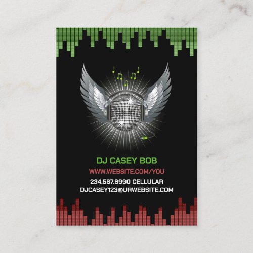 DJ Chubby Business Card