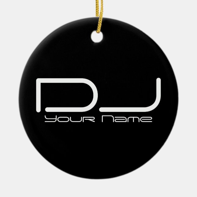DJ Ornament (Front)
