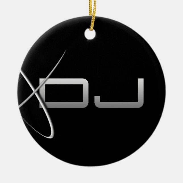 DJ Ornament (Front)