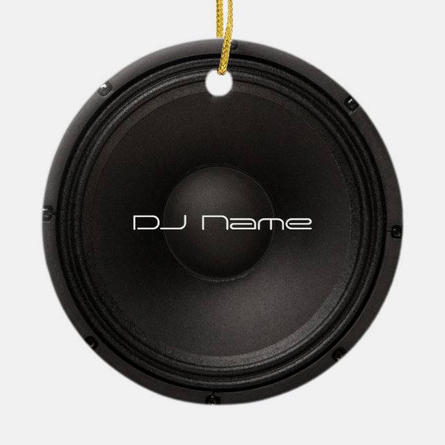DJ Ornament (Front)