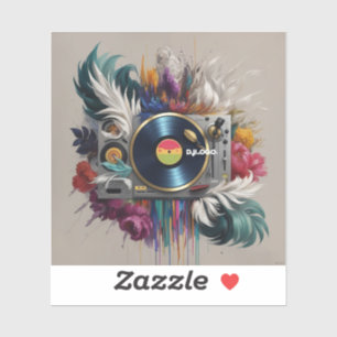 DJ Painting  Sticker