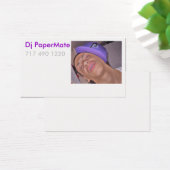 Dj PaperMate Profile Card (Desk)