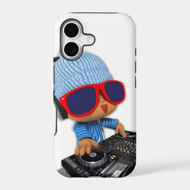 DJ Peekaboo Iphone Case (Back)