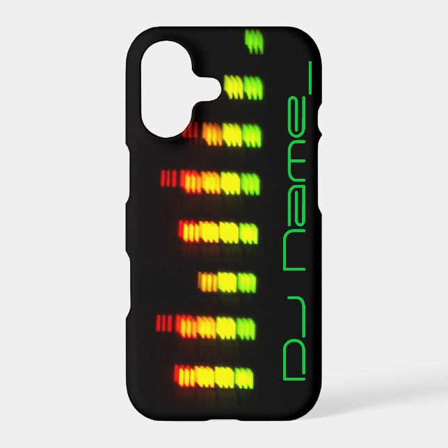 Dj Personal Equalizer Bar Case-Mate iPhone Case (Back)