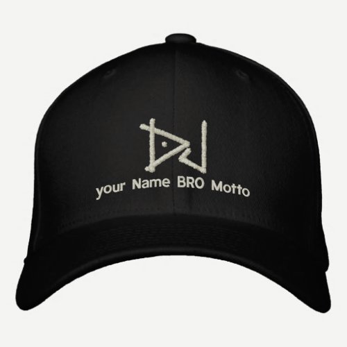 DJ Personalizable Cap Your Own Text Bro & Babe