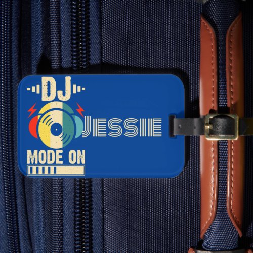 DJ Personalized  Luggage Tag