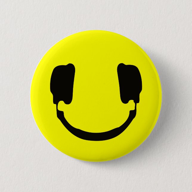 DJ PINBACK BUTTON (Front)