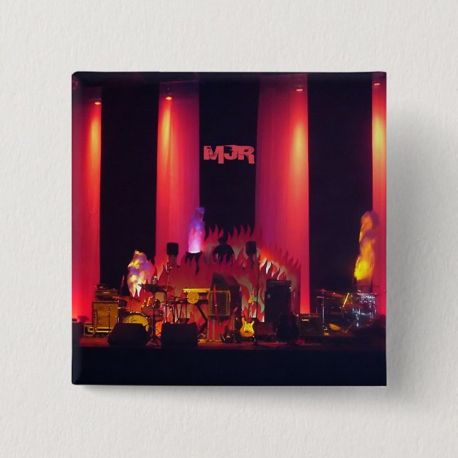 DJ Plays Before Live Band Button (Front)