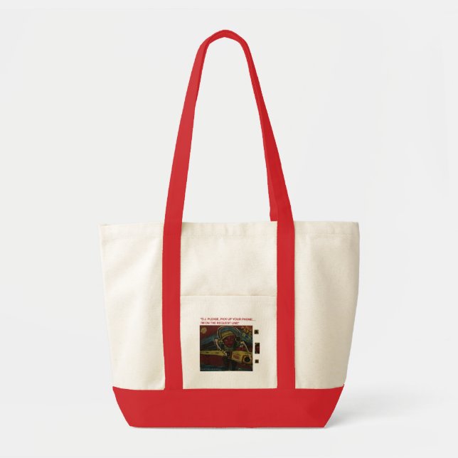 DJ PLEASE TOTE BAG (Front)