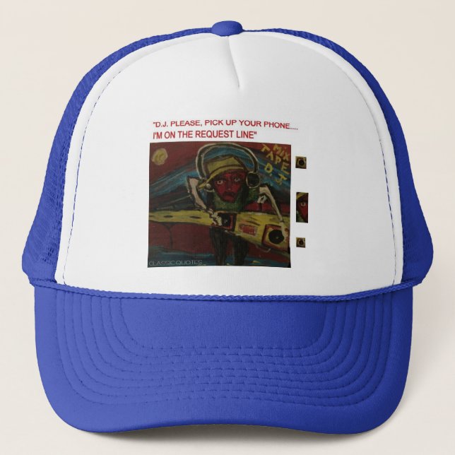 DJ PLEASE TRUCKER HAT (Front)