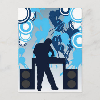 dj postcard