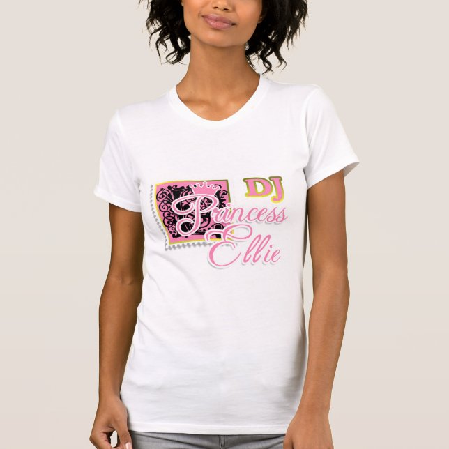 DJ Princess Ellie T-shirt (Front)