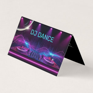 DJ Professional Business Card
