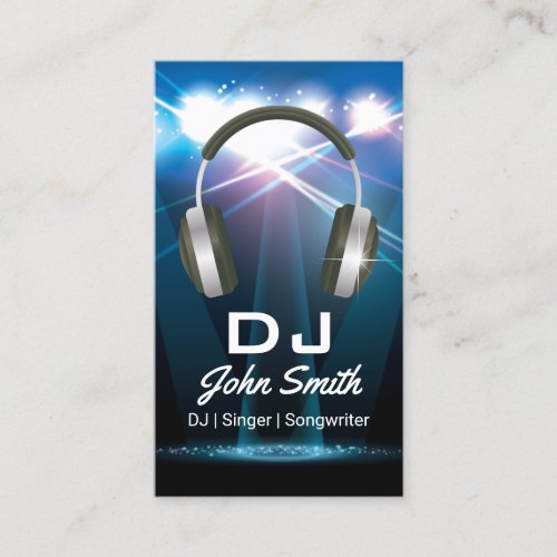 DJ Professional Business Card