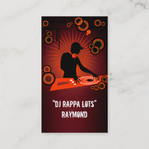 DJ Rappa Lots Raymond Business Card