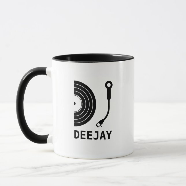 DJ record player  Mug (Left)