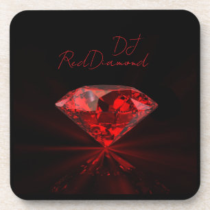DJ RedDiamond Beverage Coaster