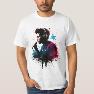 DJ Rising Star T-Shirt Design