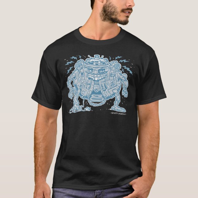 DJ Robot T-Shirt (Front)