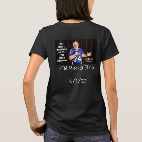 DJ Rockin RichRoccos Rewind Commemorative Shirt