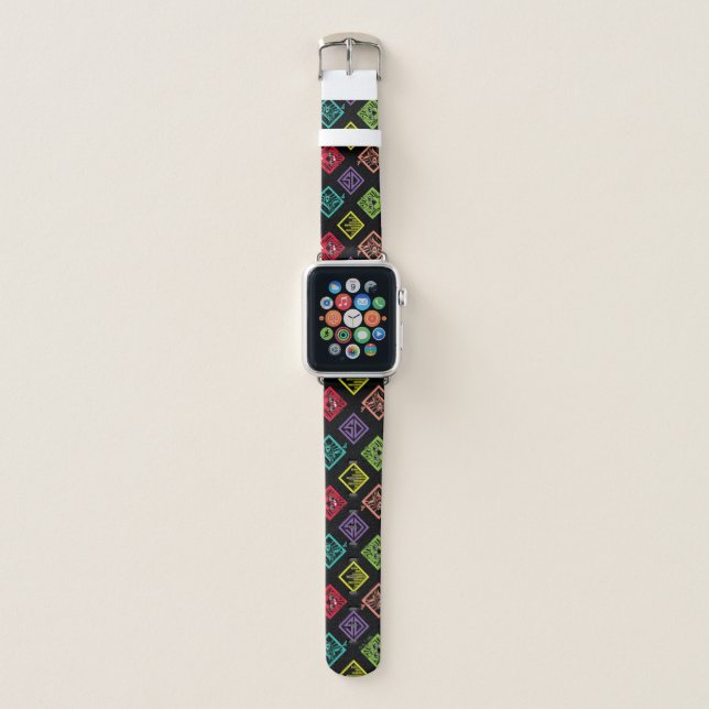DJ Scooby-Doo Pattern Apple Watch Band (Front)