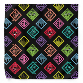 DJ Scooby-Doo Pattern Bandana