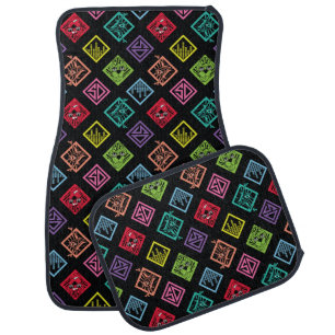 DJ Scooby-Doo Pattern Car Floor Mat