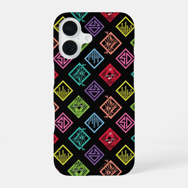 DJ Scooby-Doo Pattern Iphone Case (Back)