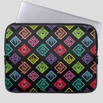 DJ Scooby-Doo Pattern Laptop Sleeve