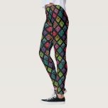 DJ Scooby-Doo Pattern Leggings