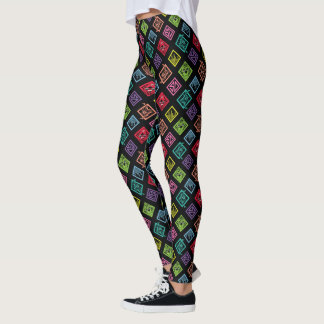 DJ Scooby-Doo Pattern Leggings